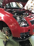 スイフトのフロント周り